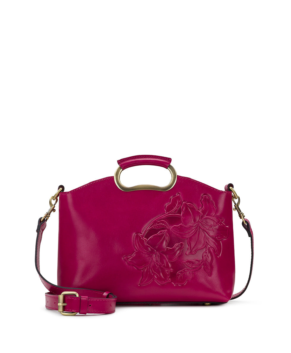 Valletta Top Handle Crossbody - Parisian Floral Tooled