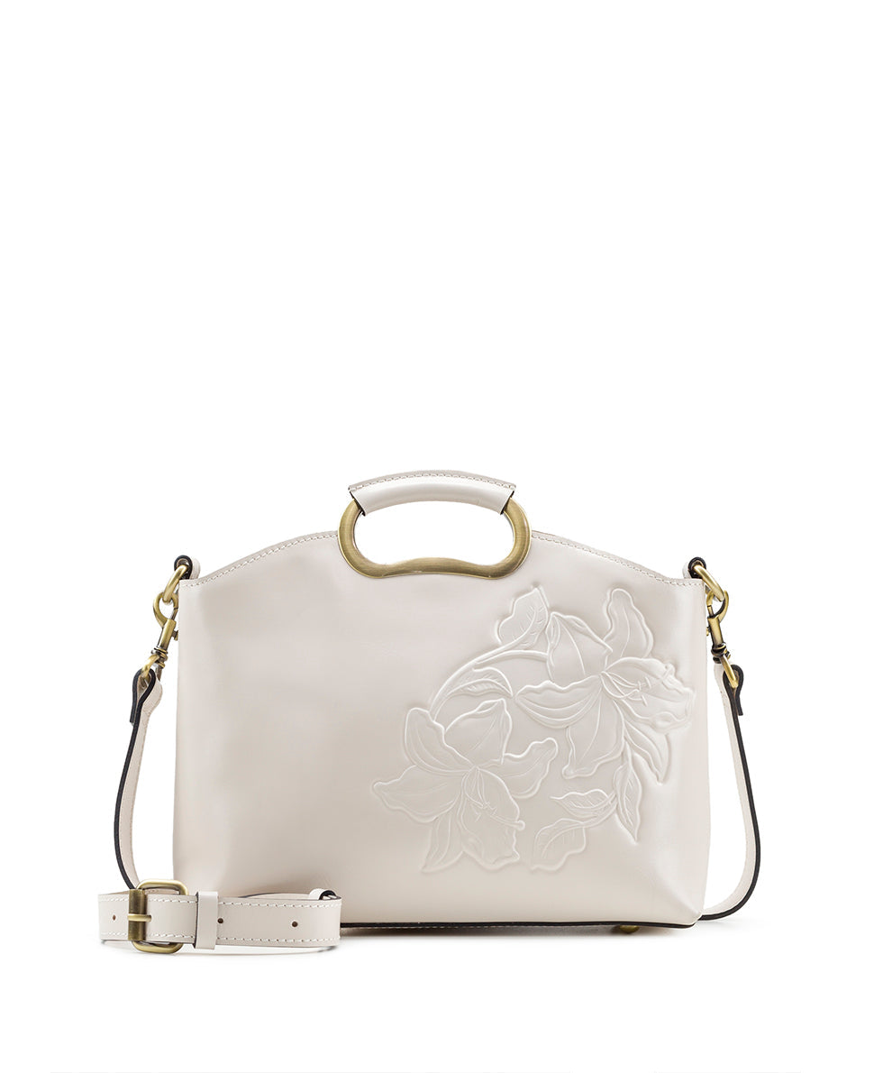 Valletta Top Handle Crossbody - Parisian Floral Tooled