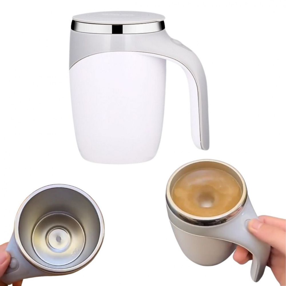 Caneca Mixer - Agitação Automática Magnética - Copo Térmico